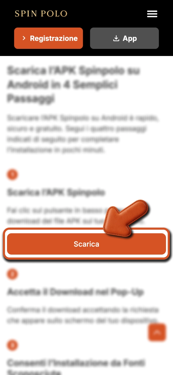Scarica l’APK Spinpolo e avvia rapidamente il download ufficiale direttamente sul tuo dispositivo Android.