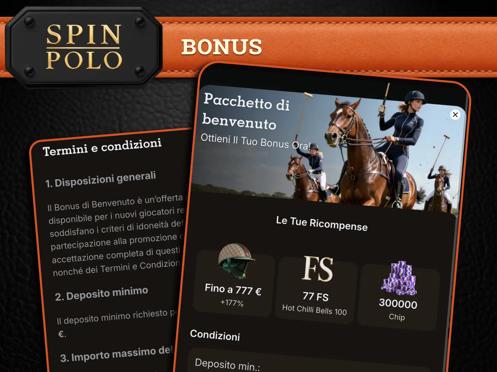 Scopri il bonus Spinpolo e valorizza il tuo primo versamento online.