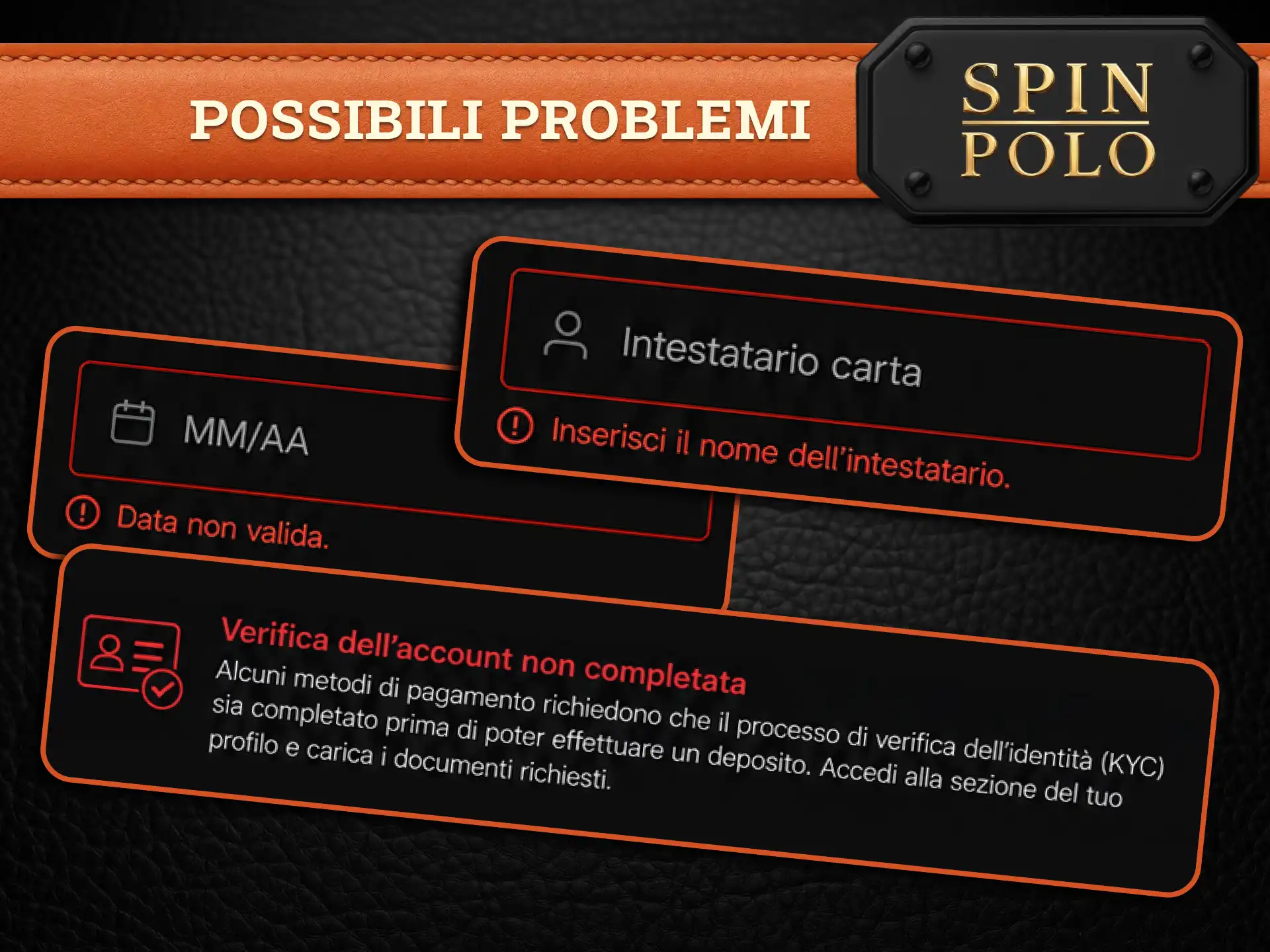 Ottimizza i tuoi depositi con Spinpolo e risolvi rapidamente ogni problema.