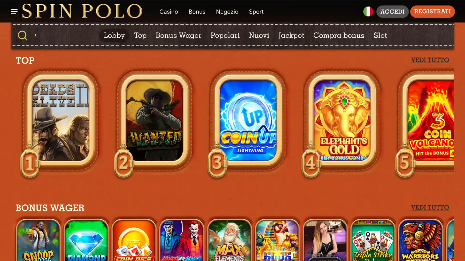 Entra nel casino Spinpolo e vivi un’esperienza coinvolgente con giochi moderni e jackpot esclusivi.
