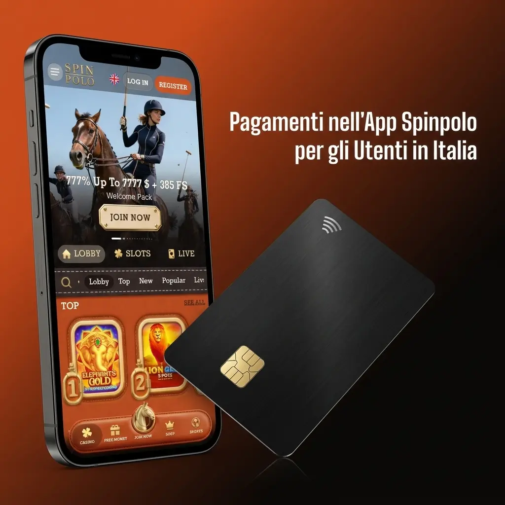 Metodi di pagamento app Spinpolo Italia: VISA, Mastercard, Skrill, Apple Pay, Google Pay e criptovalute