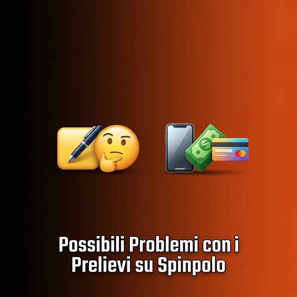 Problemi comuni con i prelievi su Spinpolo: KYC, bonus, dati errati e limiti di importo