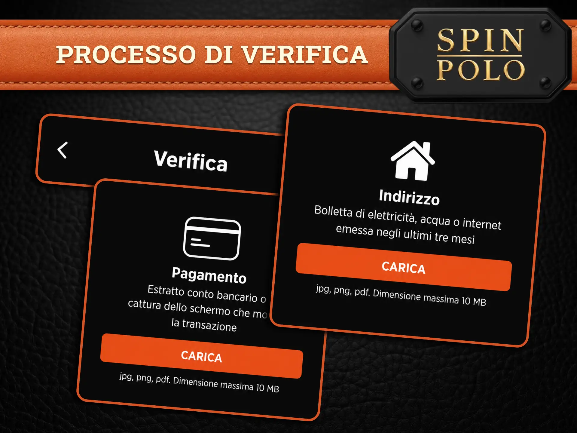 Verifica il profilo Spinpolo e accedi a prelievi sicuri e veloci.