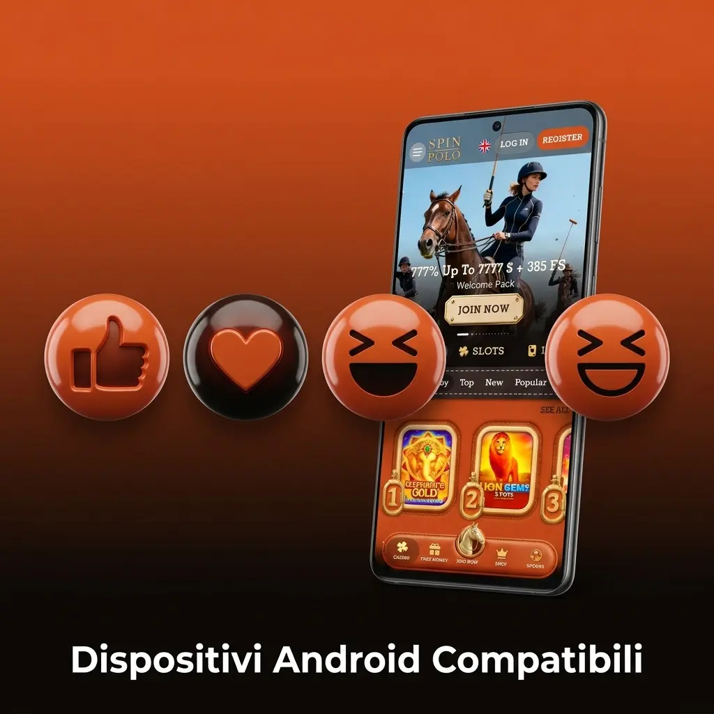 Dispositivi Android compatibili con l'app Spinpolo: Samsung, Xiaomi, OPPO, Huawei, OnePlus, Motorola, Realme e Google Pixel