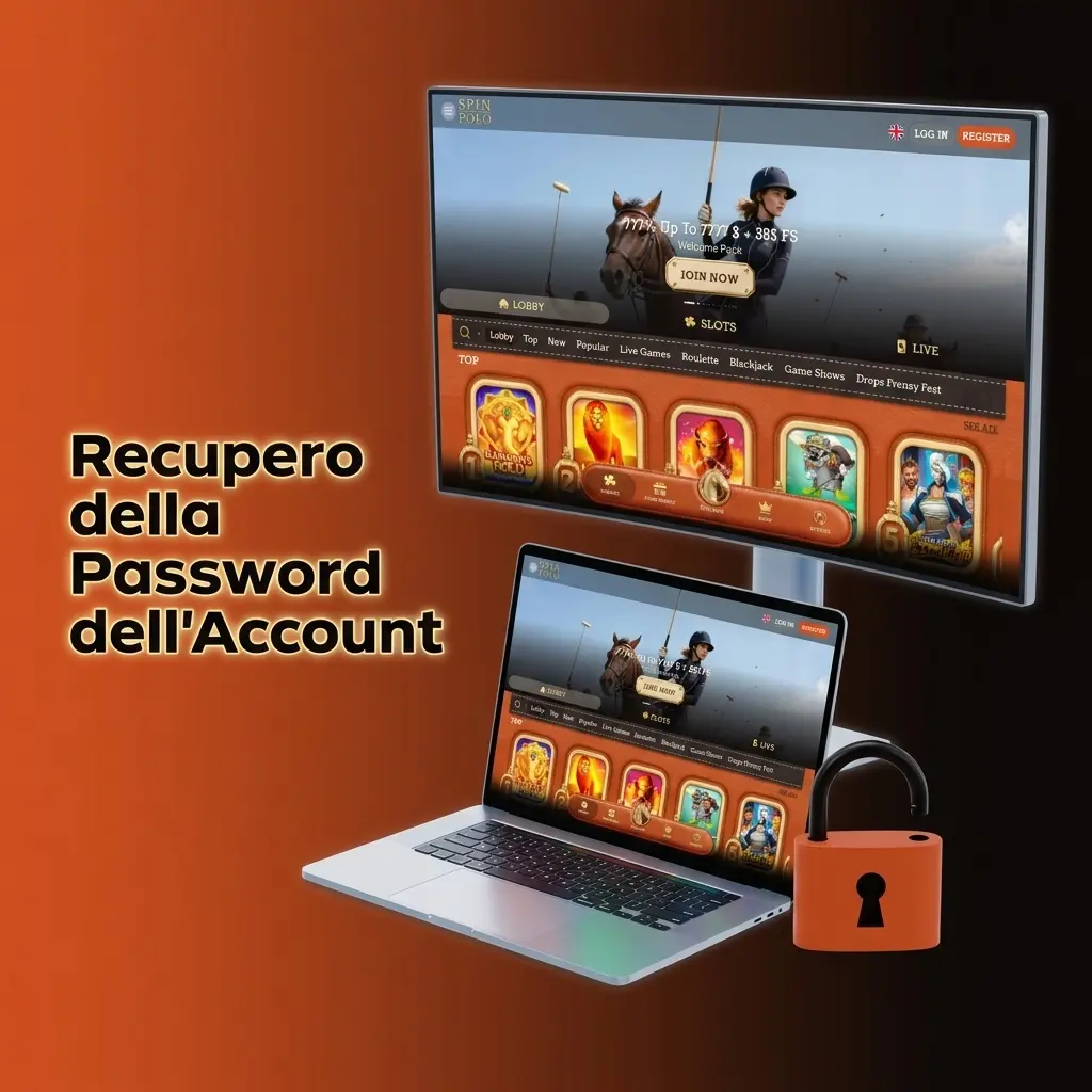 Guida al recupero password account: passaggi per reimpostare l'accesso tramite email su Spinpolo