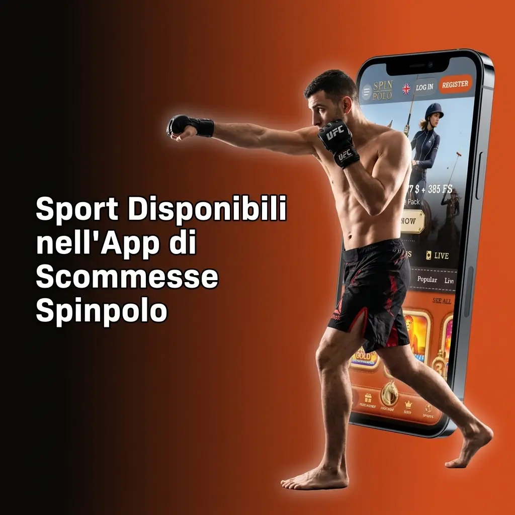 Sport disponibili su Spinpolo: calcio, basket, tennis, eSport e molti altri con scommesse LIVE e LINE